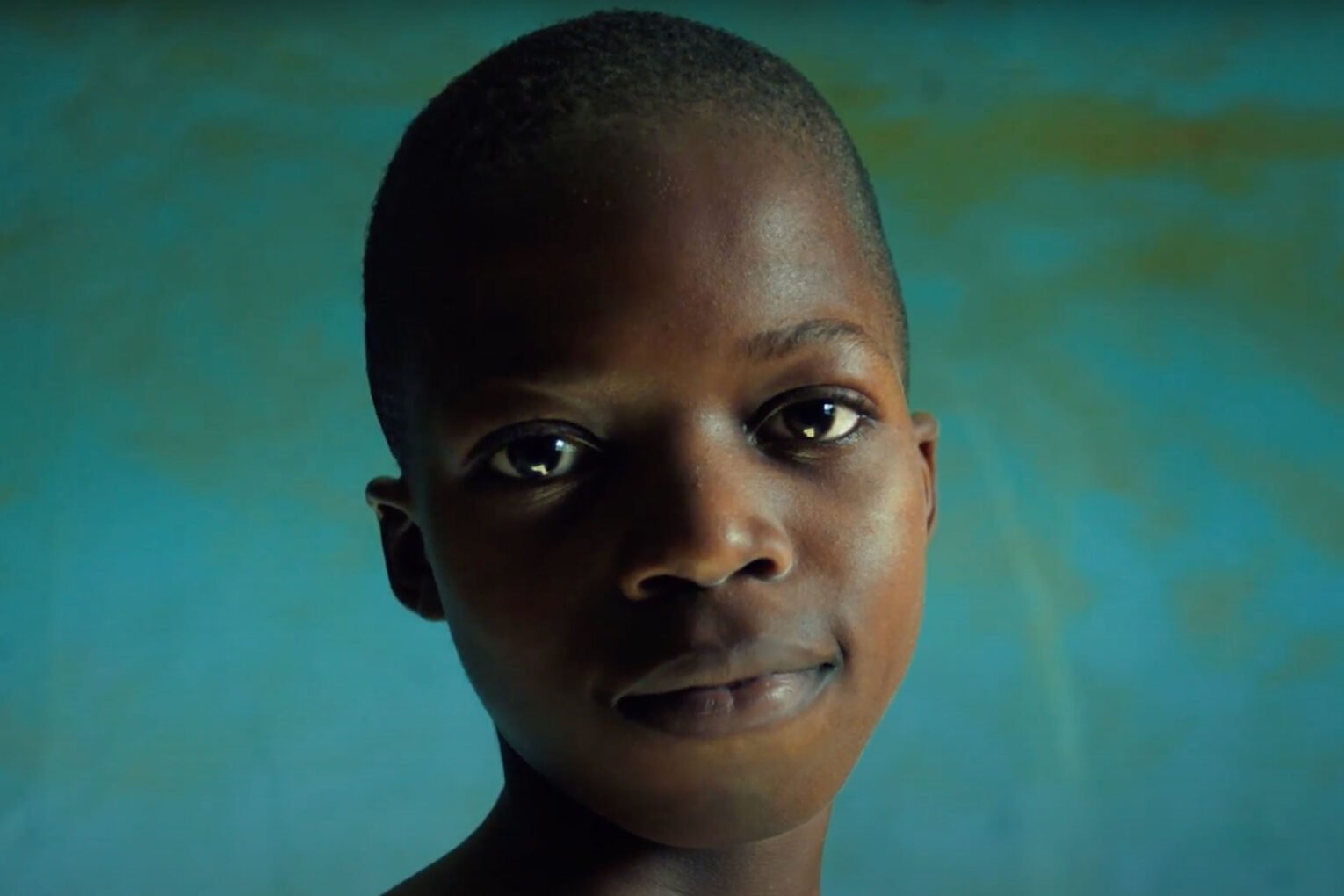 Portrait of African child